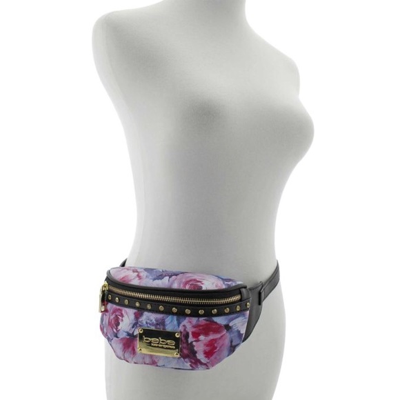 NWT Floral Fanny Pack Flower Body Bag - Picture 4 of 7